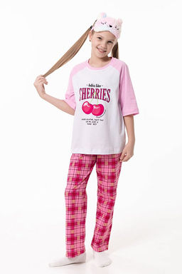 Пижама М225097Прб розовый/белый