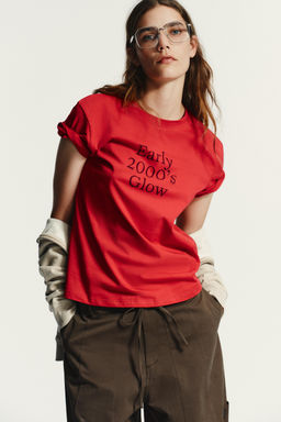 SLOGAN T-SHIRT