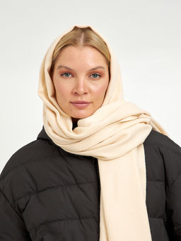 шарф бежевый - Glenfield фото 7