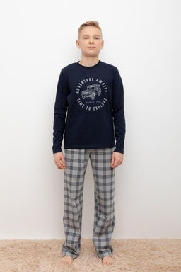 КБ 2832/индиго,клетка пижама для мал