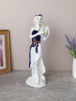 Статуэтка Девушка с арфой 30 см / XH-0821 /уп 24/