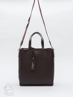 Сумка женская кожаная 6062L coffee Polina&Eiterou