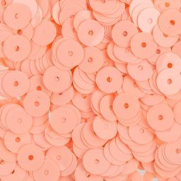 Пайетки Zlatka россыпью ZF-25 6 мм 5 х 10 г №061 бл. персиковый