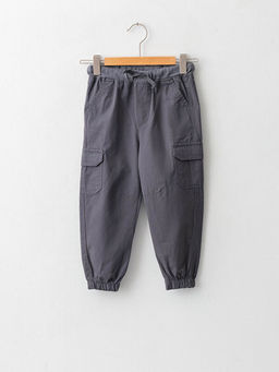 Beli Lastikli Basic Erkek Bebek Jogger Pantolon