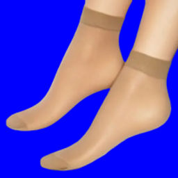 Цена за 5 пар. Dover носки капрон женские Elegante натурал - Danni фото 2