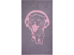 6с103.412ж1 Меломан (розовый5) Полотенце махровое 50х90см