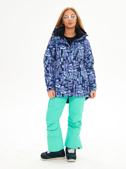 Женская горнолыжная сноубордическая куртка Alpha Endless Ultra Chaleur SNB 423/316_5 Разноцветный  фото 33