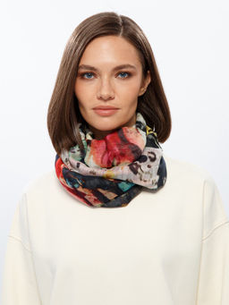 Палантин жен. шелк+хл 65х180 WA22-50692-08