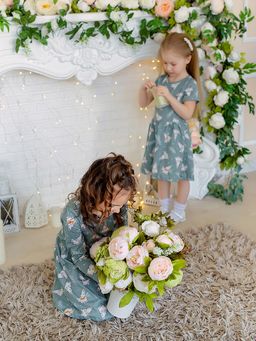 Платье Лето зайки полынь - Sovalina фото 8