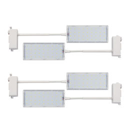 ULB-P37-12W/SPFR/K WHITE 3М SET42 Светильник-прожектор светодиодный трековый, в составе набора из 4штук, с шинопроводом 2шт*50см. Сетевой шнур 3м. Спектр для фотосинтеза. Корпус белый. ТМ Uniel