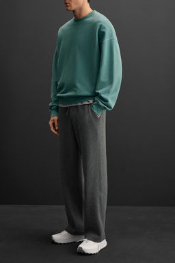 TEXTURED JOGGER TROUSERS - Zara фото 5