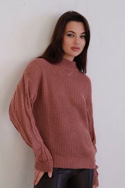 10370 Свитер в цвете розовое какао - Martichelli фото 28