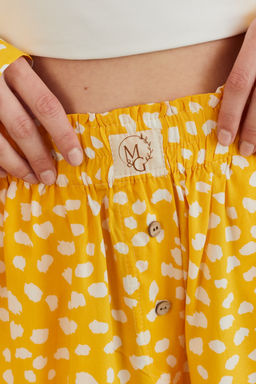 Костюм женский SET057/02/Желтый, белый - M&G all natural фото 4