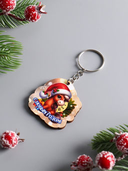 Набор брелоков для ключей на кольце «Новый год. Скакуны», 5 шт., 4.5 см