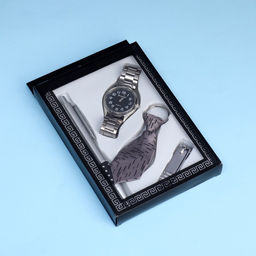 Набор подарочный 4в1 (ручка, часы, кусачки, брелок),микс - Simaland фото 2