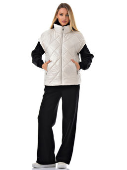 Жилет утепленный стеганый без капюшона