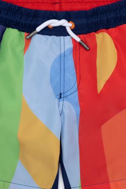 Красные морские шорты для мальчика - U.s. polo assn фото 3