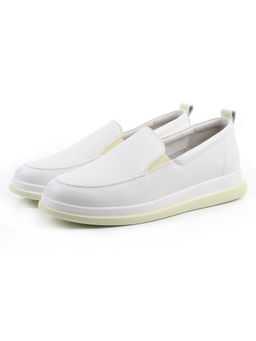 06-M27-6 WHITE Туфли женские (натуральная кожа)