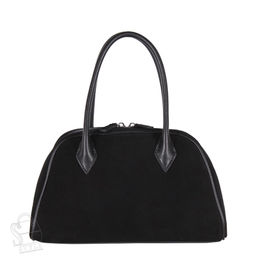 Сумка женская кожаная 88018AA black Polina&Eiterou  в Новосибирске
