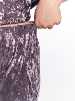 Вечерний бархатный костюм KO42911PUR64 - Артесса фото 6