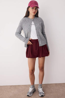 Koyu Gri Orgu Detayl? Yumusak Dokulu Triko H?rka TWOAW26HI00018 - Trendyolmilla фото 2