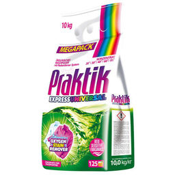 Универсальный стиральный порошок для ручной и машинной стирки Praktik Universal 10 кг (пакет)