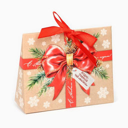 Чай новогодний ягодно - травяной с малиной Красный бант, 50 г - Фабрика счастья фото 4