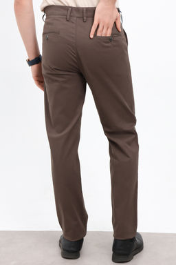 Kahverengi Erkek Dokulu Kumas Pantolon TMNAW26PL00029 - Trendyolmilla фото 5