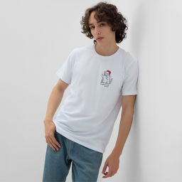 Футболка мужская KAFTAN «Обещание» белый, размер 3XL