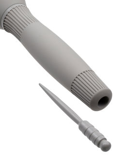 Kristaller Термобрашинг для укладки волос / Ceramic + Ionic TG-X27/32, 32 мм, серый
