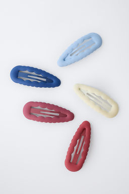 PACK OF FIVE WAVY HAIR CLIPS - Zara фото 3