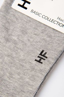 Цена за 6 шт. Однотонные укороченные носки Happy Fox  фото 6