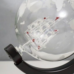 Винный набор сувенирный «Корабль в шаре»: графин 800 мл, 2 бокала по 250 мл