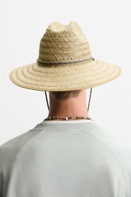 WOVEN HAT WITH STRAP - Zara фото 3