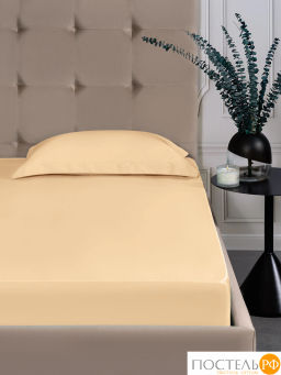 Простыня на резинке Estia ОРНЕЛЛА тенсель беж.