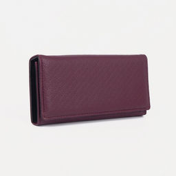 Кошелёк на магните, цвет бордовый
