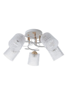 Люстра 20140/5, 3хE27, 60Вт, белый/золото