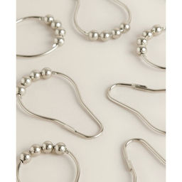 Крючки для штор Доляна, 12 шт., цвет хромированный