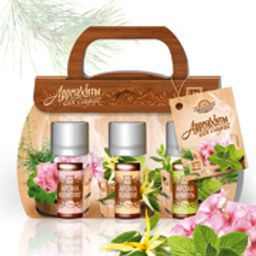 Масла косметические эфирные (Композиции) "Аромахиты для сауны" 3 шт по 5 мл