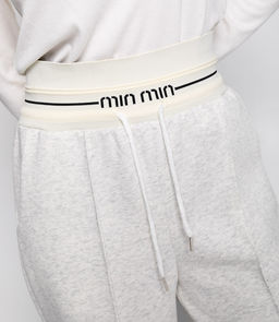 Брюки #КТ035 (1), светло-серый меланж