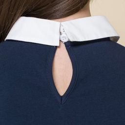 PELICAN, джемпер для девочек, Темно-синий  фото 3