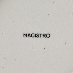 Блюдо для подачи Magistro Slate, d=22.5 см, фарфор, белое