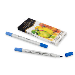 VISTA-ARTISTA Акварельный маркер-кисть Double Tone SMW-02 0.8 мм - 2 мм кисть 1 шт