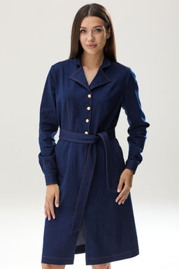 Платье Lars Style 831 джинсовый