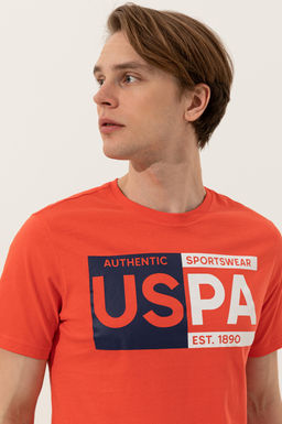 Erkek K_rm_z_ Bisiklet Yaka Ti__rt