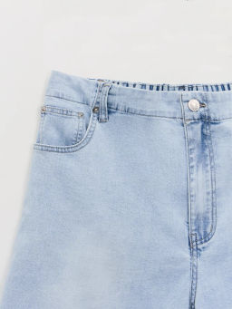 Джинсовые шорты А-силуэта ZR2605092376-101 / Zarina  фото 3