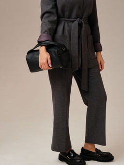 Кожаная сумка Solea DBR 31365 черный  фото 10