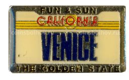 Значок значок рекламный VENICE CALIFORNIA
