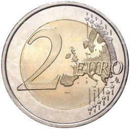 2 евро 2015 года Испания  ЮНЕСКО  Пещера Альтамира