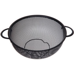 Дуршлаг металлический "Black" 22см с ручками